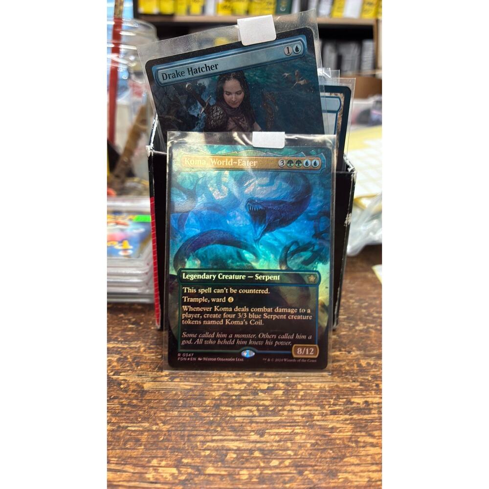 MTG5006: Koma, World-Eater card from the Magic: The Gathering Foundations set